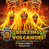3 Blazing Volcanoes Power Combo Slot Game Image